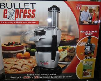 New in box Bullet Express food processor.