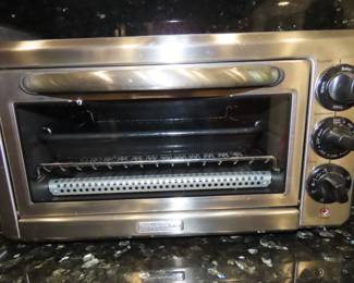 KitchenAid toaster oven.