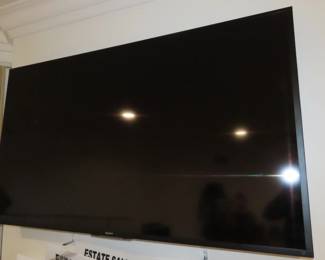 Large Sony 72" TV.