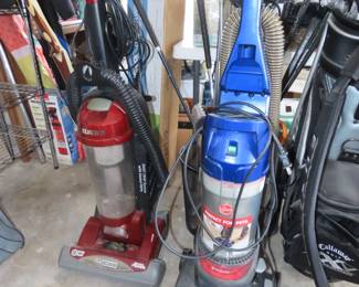 Two vacuums.