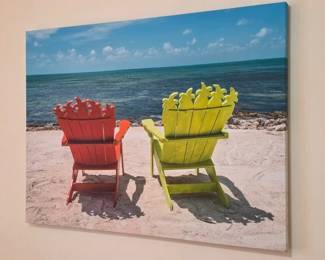 Large print on canvas