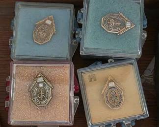 Newport News Shipbuilding service lapel pins