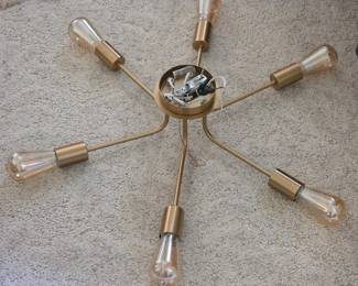 Modern ceiling light fixture
