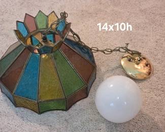 MCM vintage hanging lamp