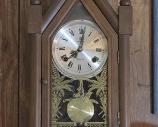 Vintage Korean Jupiter 31-day steeple wall clock