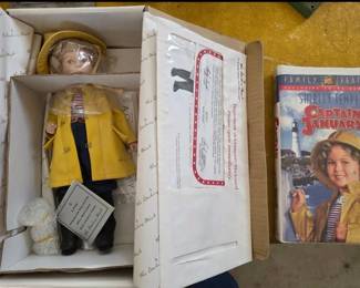 The Danbury Mint Shirley Temple "Captain January" movie character doll