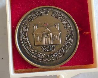 Replica of Gloucester, Virginia token