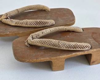 Vintage Vietnamese child's shoes