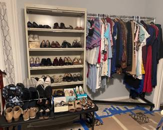 Mens and womens shoes and clothes