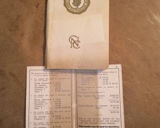1931 NC women's college handbook 