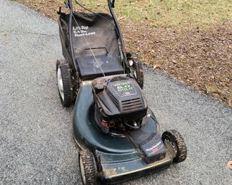 Craftsman push mower w/ bagger 