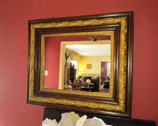Gold guilded mirror