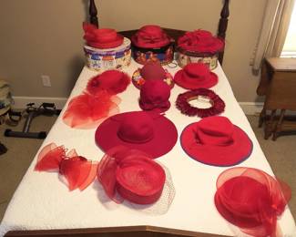 Red Hat Society items 