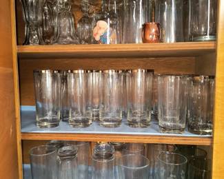 Lots of glasses!