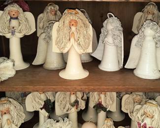 Pineywoods Pottery Angel collection 