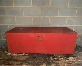 Vintage toy box