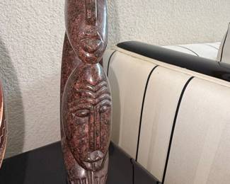 Shona Double Face Stone Sculpture