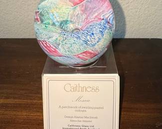Caithness Glass "Mosaic" Paperweight