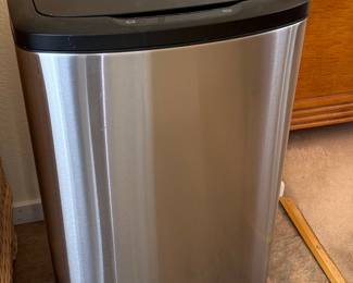 Nine Stars 13.2 Gallon Stainless Steel Motion Sensor Trash Can