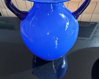 Murano Glass Amphoriskos Vase