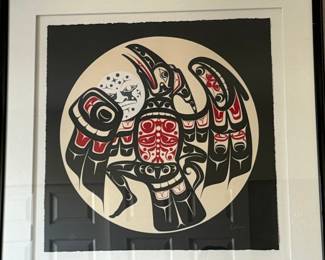 Northwest Coast Art Print - Raven Steals the Sun by Clarence Mills