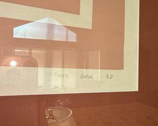 Terry Earle "Tulips" Serigraph Print, 1982