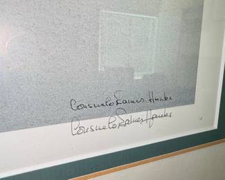 Consuelo de Barnes Hawks "Fog Overlook" Limited Edition Print