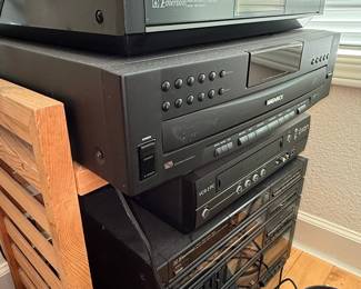 Emerson, Magnavox, and ION Audio Electronics Stack