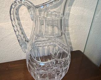 American Brilliant Period Cut Glass Pitcher
