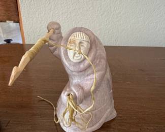 Inuit Soapstone Carvings (Set of 3)