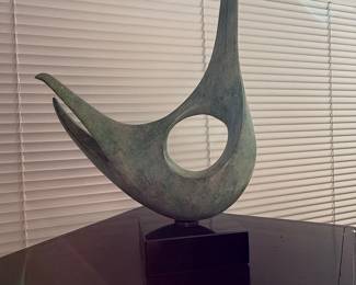 Mid-Century Modern Bronze Bird Sculpture by Alfredo Ceschiatti