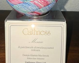 Caithness Glass "Mosaic" Paperweight