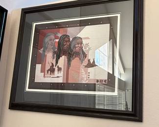 Troy Anderson Native American Portrait Print