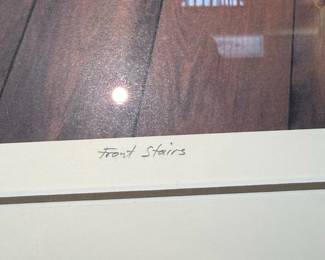 Edward Gordon "Front Stairs" Limited Edition Print