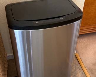 Nine Stars 13.2 Gallon Stainless Steel Motion Sensor Trash Can