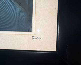 Framed Sunset Photograph by Y. Moralsky