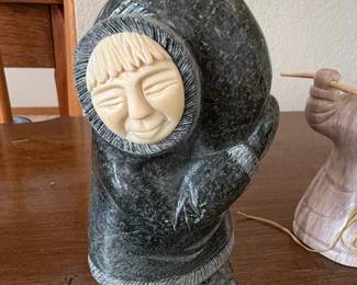 Inuit Soapstone Carvings (Set of 3)