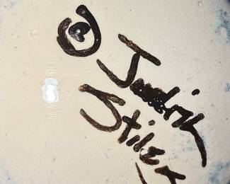 Studio Art Pottery Vase by Judith Stiles