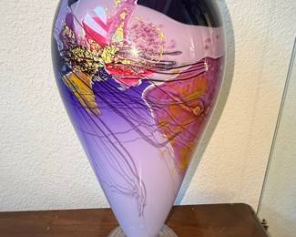 Richard Satava Art Glass Vase
