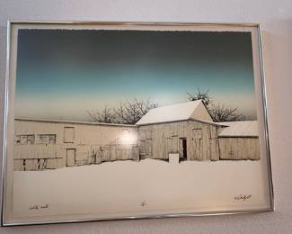 W. Dunlap "White Wash" Limited Edition Print