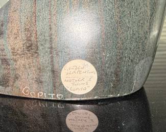 Shona Serpentine Sculpture "Mother & Twins" by Copito