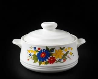 Floral Casserole Dish