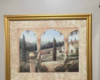 Vivian Flasch Italian Landscape Print