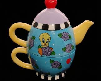 Looney Tunes Tweety Bird Ceramic Teapot