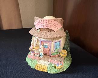 Cottontail Lane Easter Village General Store Figurine