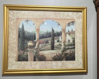 Vivian Flasch Italian Landscape Print
