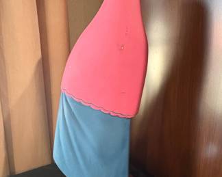 Folk Art Terracotta Figurine of a Woman - "Las Marias" Style