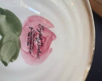 English Garden by Don Swanson for Tabletops Unlimited Hand-Painted Ceramic Bowl