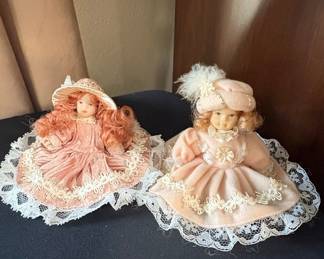 Victorian Style Porcelain Dolls