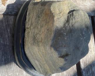 Scholar's Rock on Custom Stand